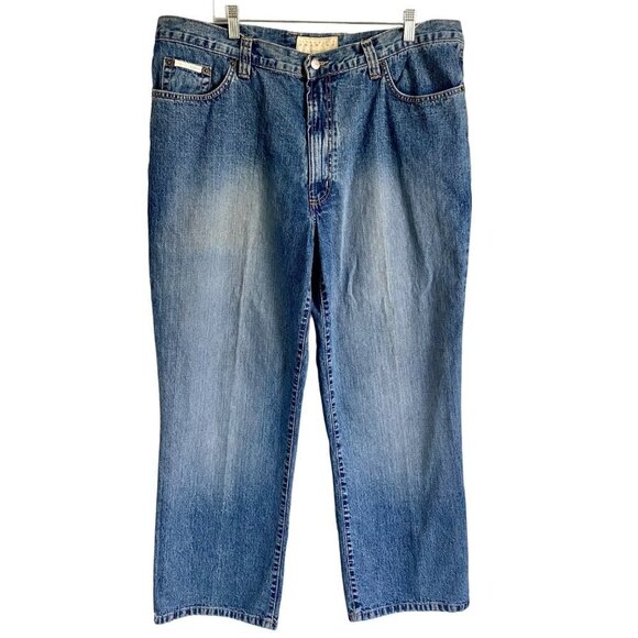 Perry Ellis America Mens Denim Jeans 40 x 30 - Picture 1 of 8